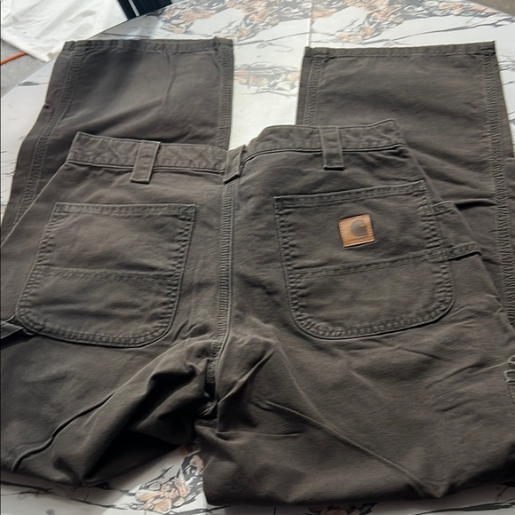 Carhartt Gray Straight Leg Pants - Picture 3 of 6
